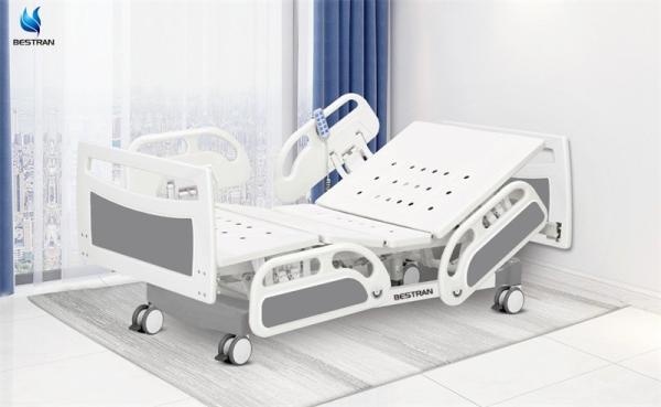 Remote Control Electric Hospital Bed For Patient Room 450-730mm Height