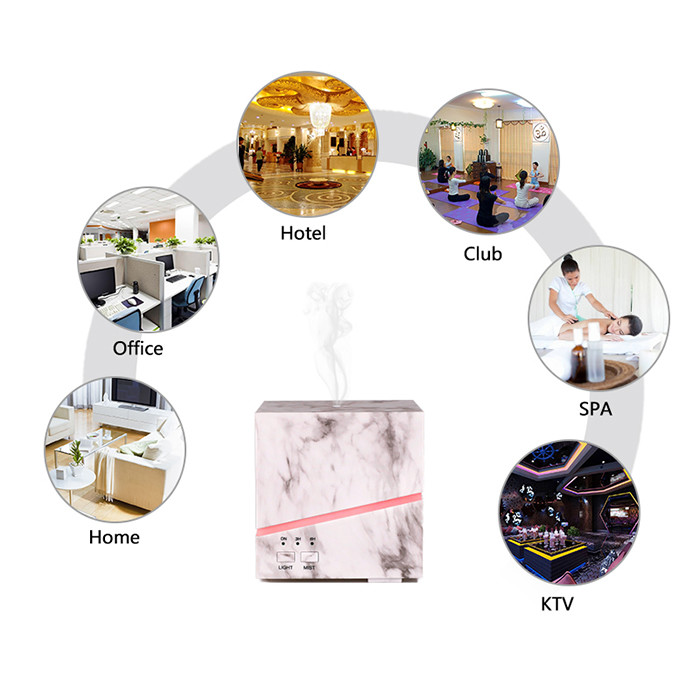 Nebulizer Marble 9W 280ml 500mAh Essential Oil Diffuser For House