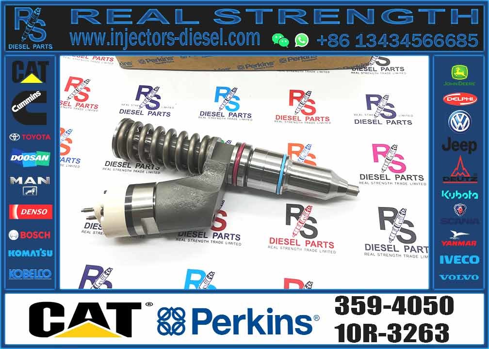 Excavator Spare Part Diesel Fuel Injector 359-4050 20R-1308 CAT C32 C27 Fuel Injector 3594050 20R1308