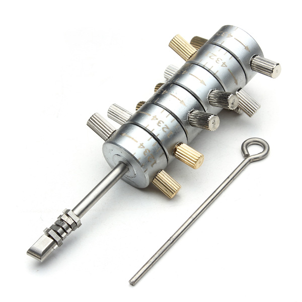 High Quality Auto Locksmith Supplies Auto Lock Pick 6 Cylinder Reader Automotive Lock Pick Tools Locksmith Tool