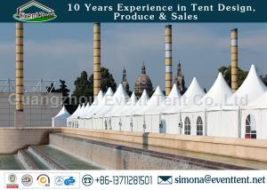 China Quick Installation Large Outdoor pagoda Tent With PVC Coated Polyester Fabric Cover wholesale