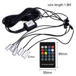 6M LED Light Strips For Car Interior Remote Control