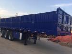 Dongfeng 3 Axle Side Wall Semi Trailer / Cargo Semi Trailer With Capacity 50T