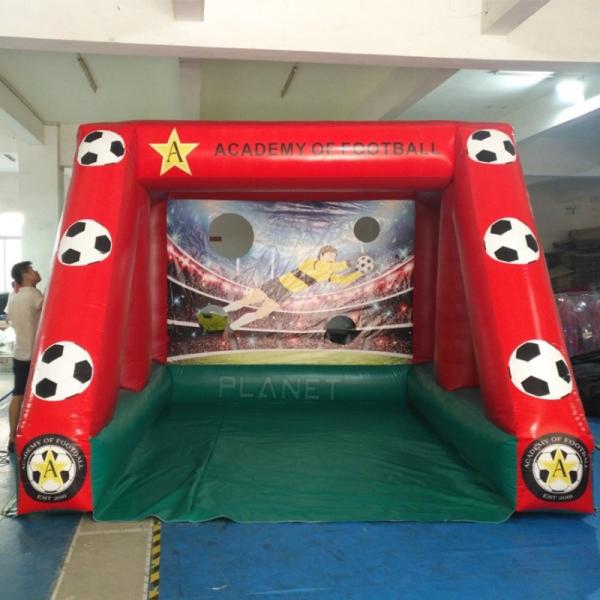 Sports Penalty Inflatable Soccer Shootout PVC Football Goal Inflatable Football