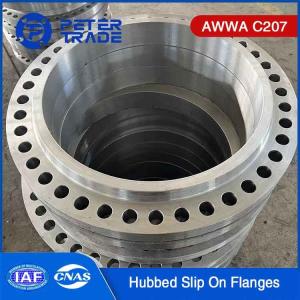 China AWWA C207 Standard Steel Hub Flanges Class D 150-175 PSI For Waterworks Services wholesale