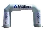 CE approved blower customize logo size inflatable square finish line arch