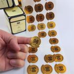 OEM Custom Waterproof Candle Warning Stickers Simple Candle Labels
