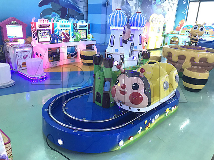 Children Kiddy Ride Machine Electric Amusement Indoor Mini Train Rides