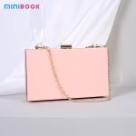 Acrylic Dinner Bag Simple Chain Diagonal Small Bridal Dress Evening Banquet Bag