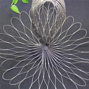 China Woven Interlocking Wire Mesh Bag Stainless Steel 1.2mm Rope Diameter wholesale
