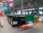 Steel Side Bar Gooseneck Timber Log Loader Trailer for Truck Trailer within