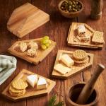 unique stylish shape bamboo coaster cup coaster for high quality and hot selling
