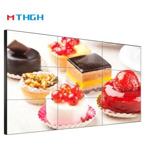 China 55 Inch 4k 8k Wall Mounted Commercial Advertising Video Lcd Splicing Screen wholesale