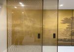 Glass Door, Slim Metal Frame Glass Door