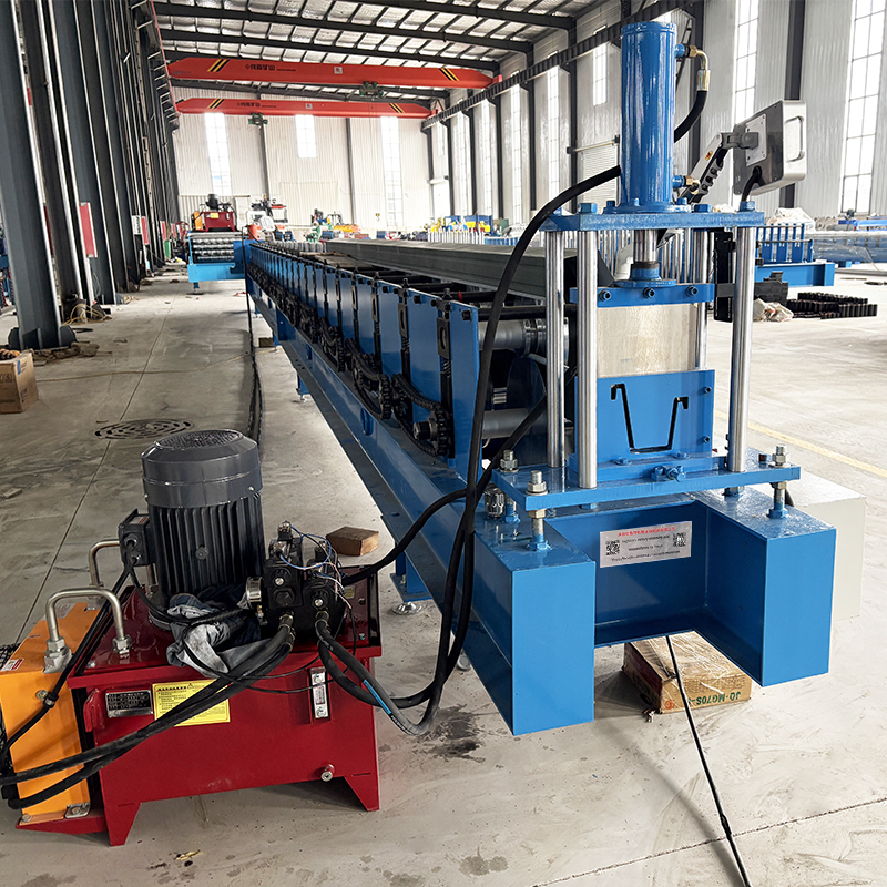 PLC Control Automatically K Gutter Rain Gutter Roll Forming Machine
