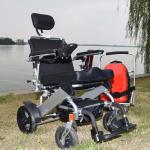 125KG Anodizing 36km ISO13485 Outdoor Electric Wheelchair