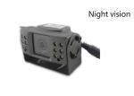 Front Rear View 15M Infrared Car Mounted Camera For Automatic Adjustment