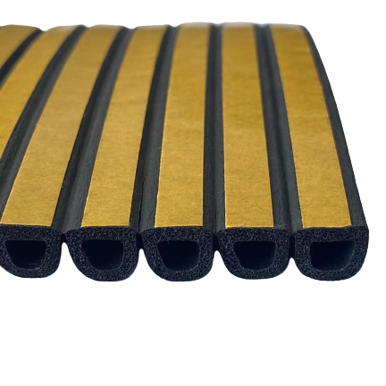 EPDM FOAM Self-adhesive Rubber Sealing Strip for Dustproof Insectproof Soundproof