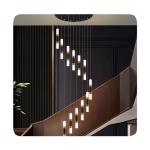 Indoor Living Room Staircase Modern High Ceiling Chandelier with Dimmable