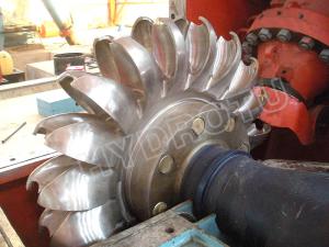 China Pelton Water Turbine / Pelton Hydro Turbine For Hydropower Station With Water Heads 80 - 800m wholesale