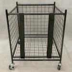 500*480*540mm Net Frame Cold Rolled Supermarket Display Racks For Basketball