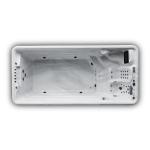 4.8 Meters Acrylic Swimming Pool Outdoor Swim Spa With 2 Seats Hot Tub