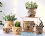 colorful gold TYVEK washable paper garden pots flower pot storage bag,Washable