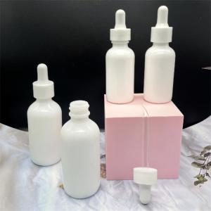 China 1oz 2oz White Ceramics essential oil sample bottles In Stock wholesale