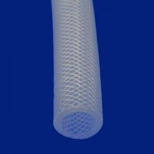 China Beer Machine Braid Reinforced Silicone Hose , High Pressure Silicone Tubing wholesale