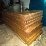 1m 2m 6m Copper Sheet Metal 10mm ~ 2500mm Brass Sheet Plate