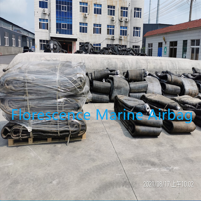 Stock Marine Natural Rubber Ship Launching Airbag Heavy Lifting