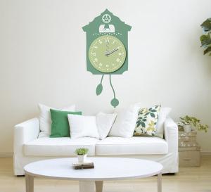 China Vinyl Funny Fashion Personalized Wall Sticker Clock / Adhesive Wall Decal 25A020 wholesale