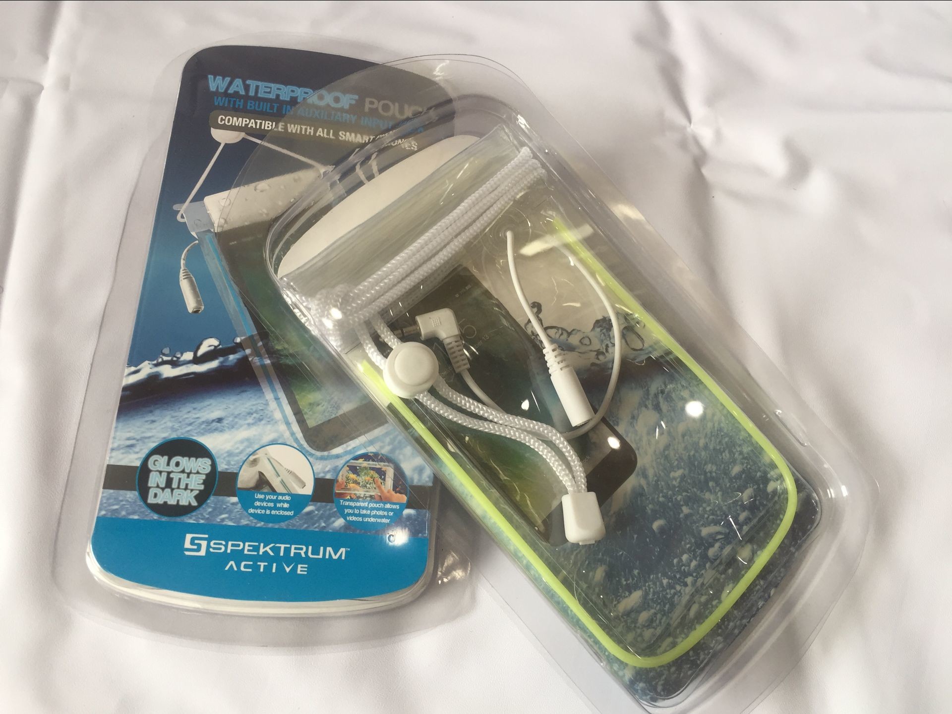Strong PVC Waterproof Phone Bag , Sport Mobile Phone Waterproof Bag For Beach