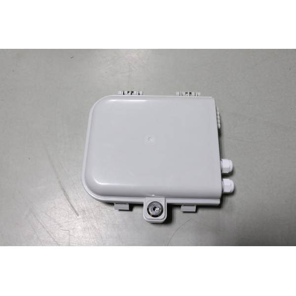 8 Ports FTTH Drops Fiber Optic Distribution Box ABS Fiber Enclosure Wall Mount