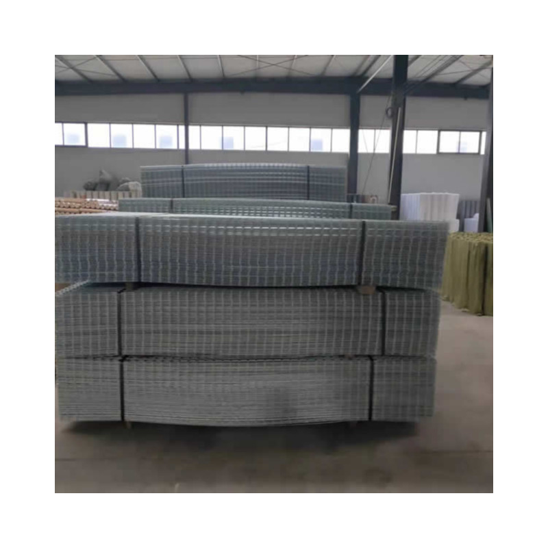 Gabion Box Silver Electro Galvanized Welded Wire Mesh Panels with Galvanized Steel Wire
