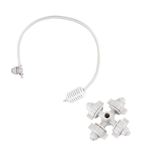 4 Outlet Hang POM Irrigation Micro Sprinklers For Agriculture Lawn Landscape