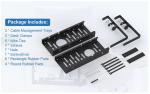 Fixed Support Metal Cable Tray for Home Office Cable Organization without