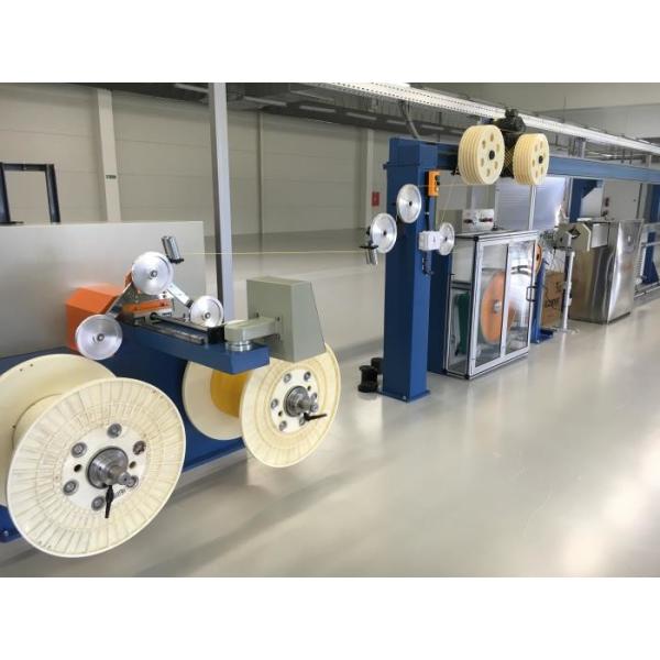 Φ0.25±0.05mm Optical Cable Production Line For Network Indoor Outdoor Cable