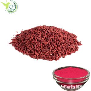China Fermented Red Yeast Rice Extract With Monacolin K Supplement 1%~5% wholesale