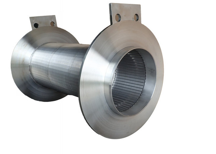 Ss 316 And 304 Wedge Wire Strainer Trommels Flanges And Stiffeners Anti Rust Corrosion