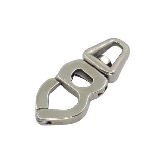 China Trigger Release Stainless Steel 316 Snap Shackles with swivel Eye wholesale