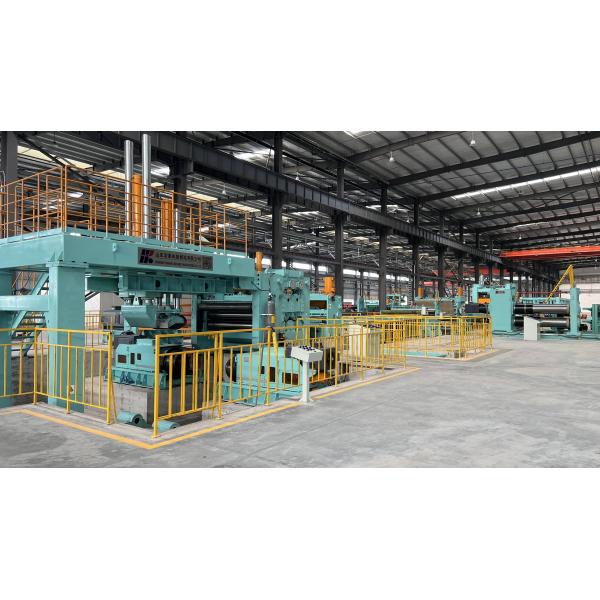 25mm Thick Plate Leveling and Cross Cutting Machine with Stable Core Components Bearing