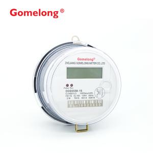 China DDS5558 Single Phase 1S 100A 120V ANSI Socket electric Energy Meter wholesale