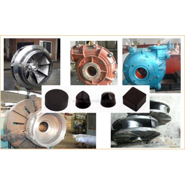 High Chromium Cast Iron CBN Cutting Tools / Cbn Milling Inserts SNMN120712