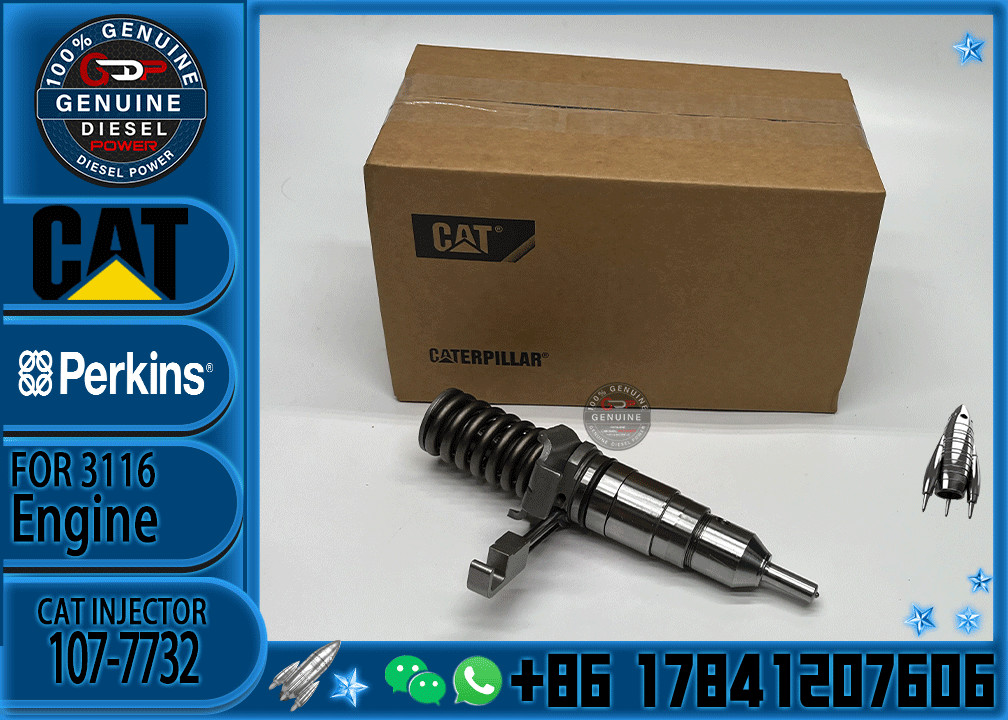 1077733 fuel injector cat 3116 injector 1077732 107-7732 for caterpillar cat injectors