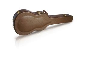 China Classic Guitar Wood Case, High Quality PVC Leather Exterior, Velvet Padding Interior, Locks and Soft Handle wholesale