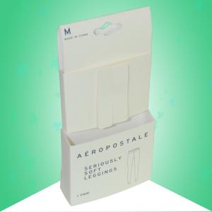 China Eco Friendly Paper Packaging Boxes , Small Cardboard Gift Boxes For Packing Leggings wholesale