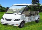 Fiber Glass Body Electric Recreational Vehicles , 8 Seats Electric City Tourist