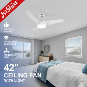 China 6 Speed Remote Control Small LED Ceiling Fan , Modern Ceiling Fan For Bedroom wholesale