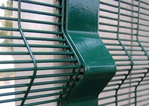 China Galvanized 4 Bends 4.0mm 358 Security Fencing For Schools / Parks wholesale